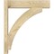 Ekena Millwork Thorton Block Rough Sawn Outlooker, Douglas Fir, 6"W x 24"D x 28"H OUT06X24X28THR05RDF - alternate 4